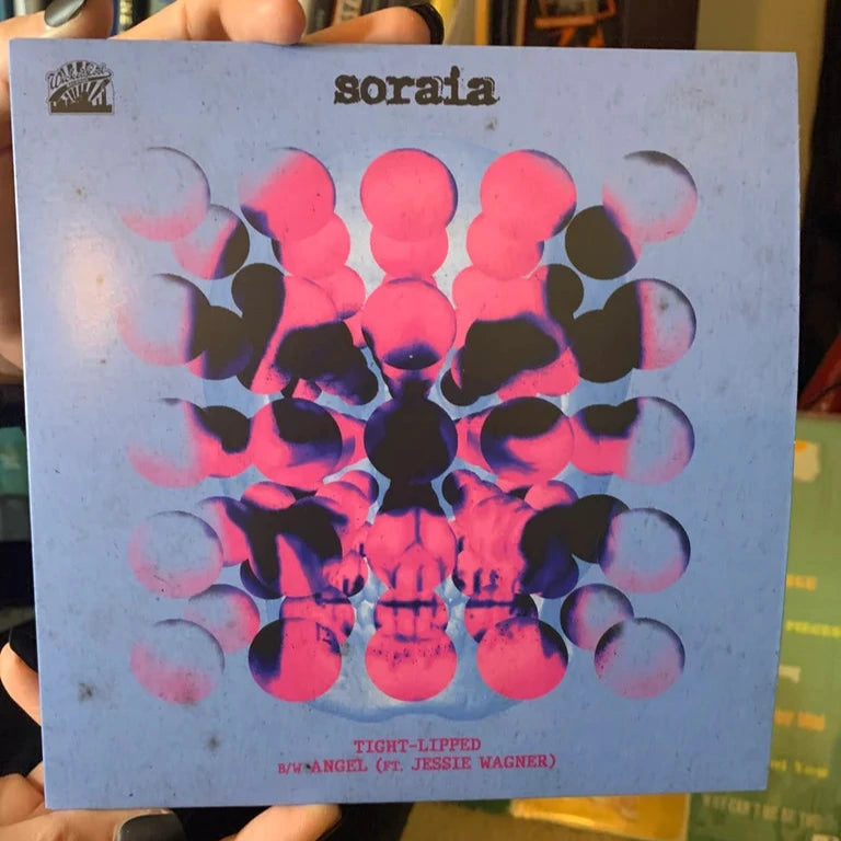 Tight Lipped 7" pink-and-black splatter vinyl single