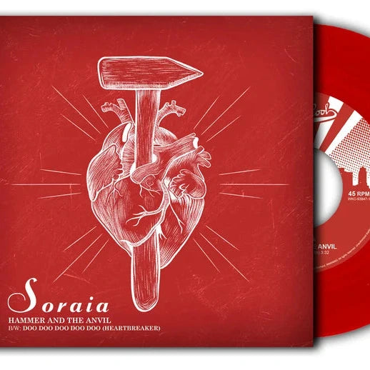 Hammer and The Anvil 7" red vinyl single