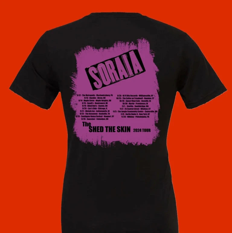 2024 "Shed The Skin" Vintage Logo + Dates Tour Tees