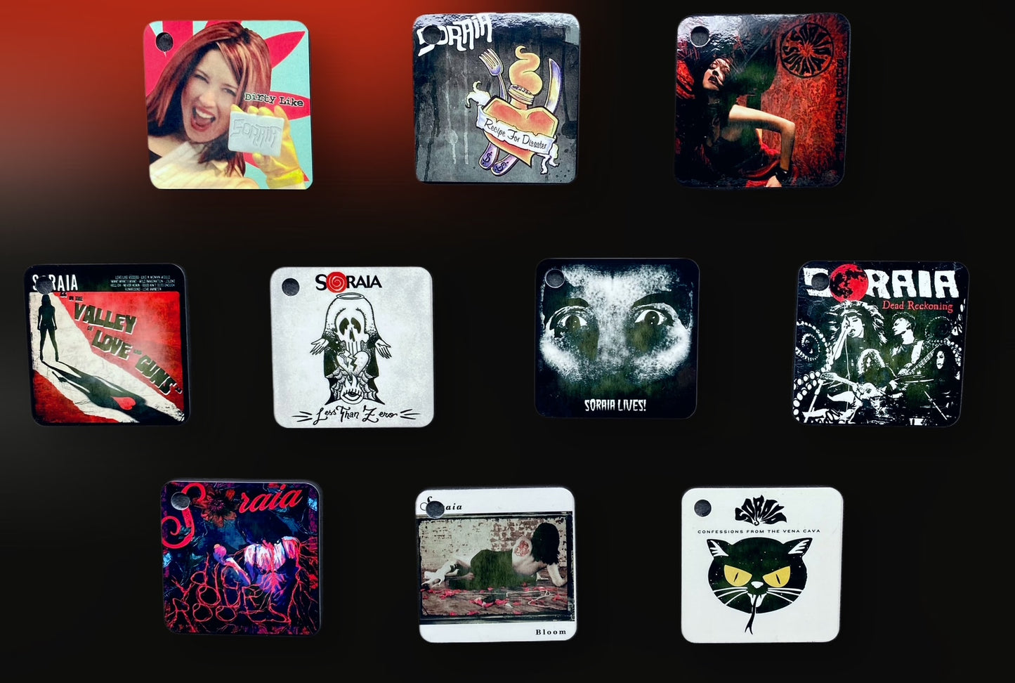 10 Soraia Album Cover Ornaments (only 20 Available) *ON SALE*