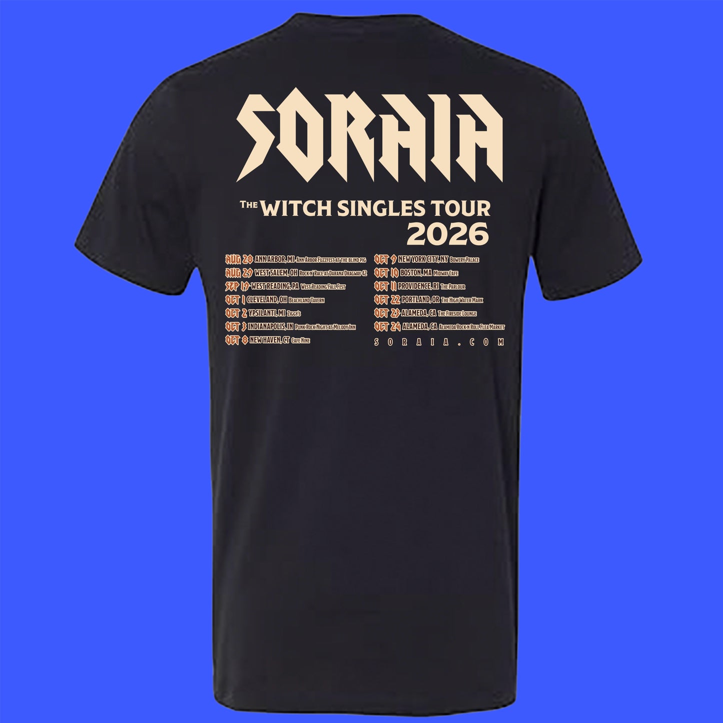 *PRE ORDER* The Witch Single  Official Tour T-Shirt