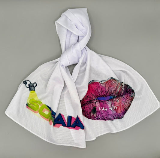 *NEW* Limelight Single Artwork Snap Cooling Towel
