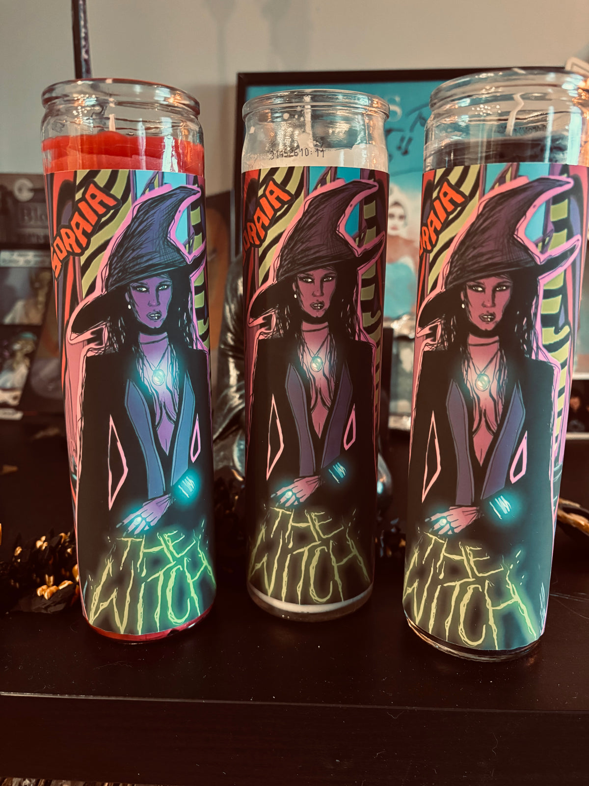"The Witch" Prayer Candles