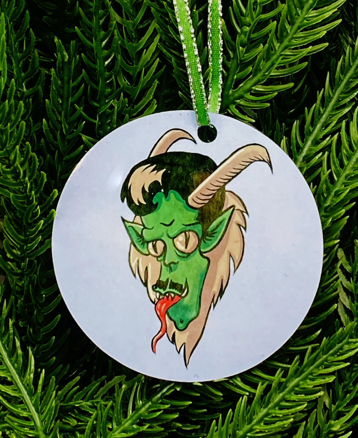 2025 Soraia Collectible Ornament Bundle: Vena Cava Cane Cat + Trampus *ON SALE*